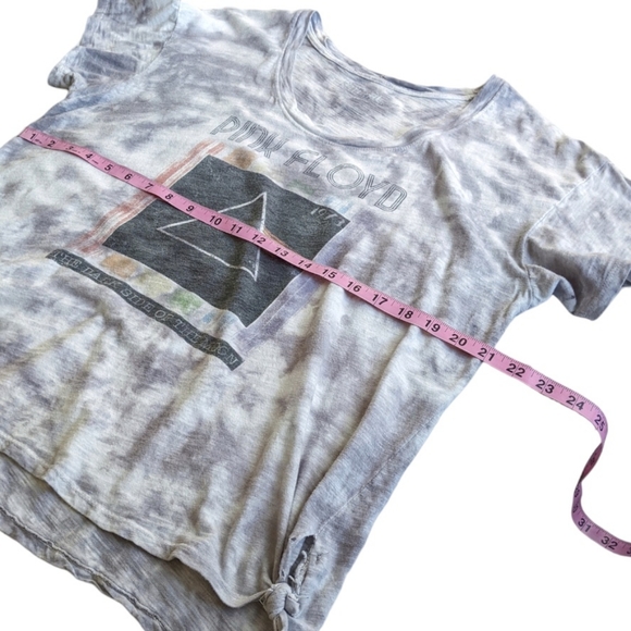Pink Floyd Dark Side of the Moon Oversized Distressed Tie-Dyed Tee - Picture 9 of 14